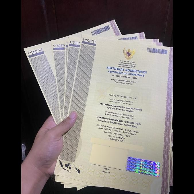 

Kertas Pekerjaan Welder Bnsp New Stok