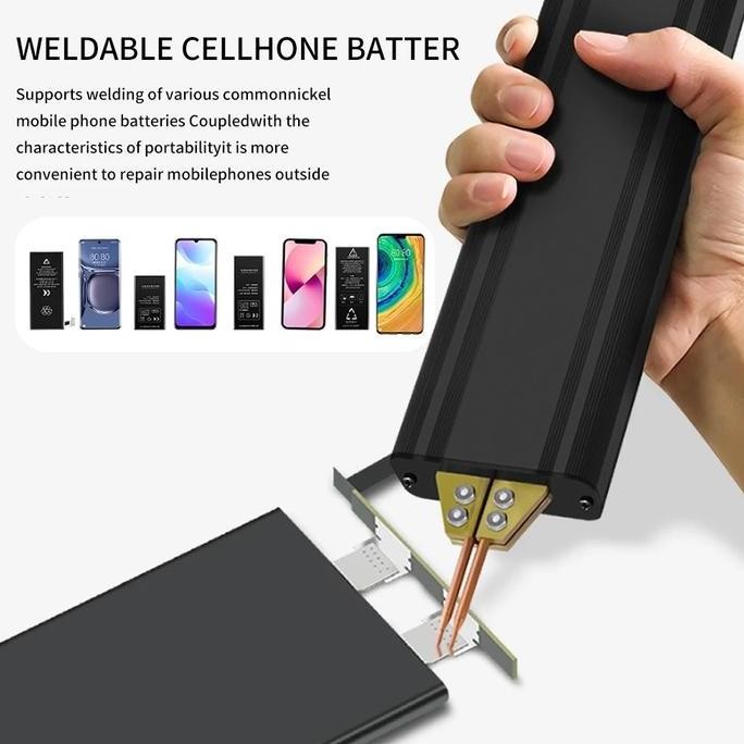 Spot Welding 5 Gear 5000Mah Mini Spot Welder Las Titik Baterai 18650 Spot Welder Portable Mesin Las 