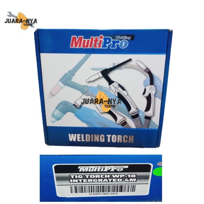 Multipro Tig Torch Wp18 Water Cooled - Stang Las Argon Wp-18 New Stok