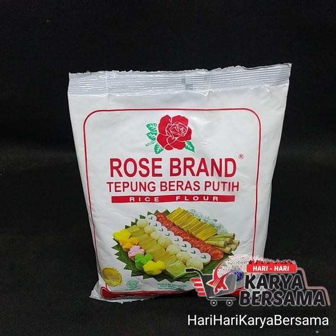 

Terlaris Tepung Beras Putih Rose Brand 500Gr