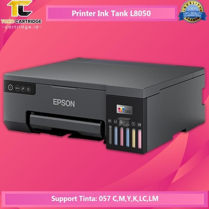 TERLARIS - Printer Epson L8050 L 8050 Photo Wifi Pengganti Printer Epson L805