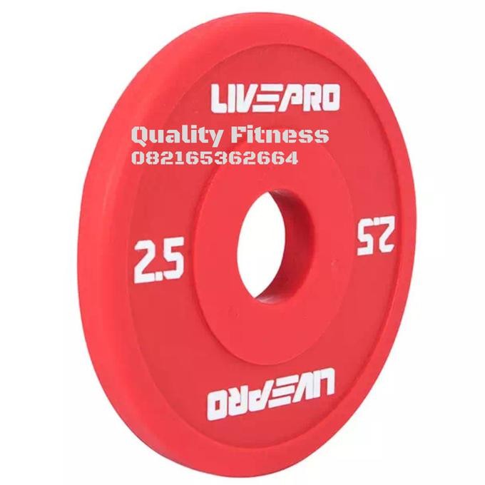 Promo 1 Set Bumper Urethane Change Plate Fitness Livepro