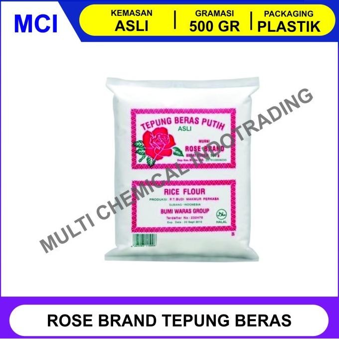 

Terlaris Tepung Beras Putih Rose Brand 500 Gr
