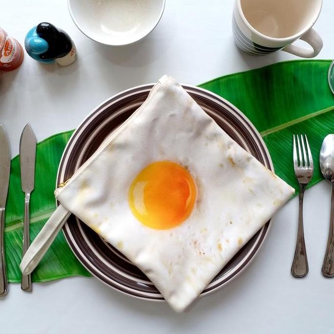 

Terlaris Pouch Telur Ceplok Kotak Buat Pecinta Telor Egg