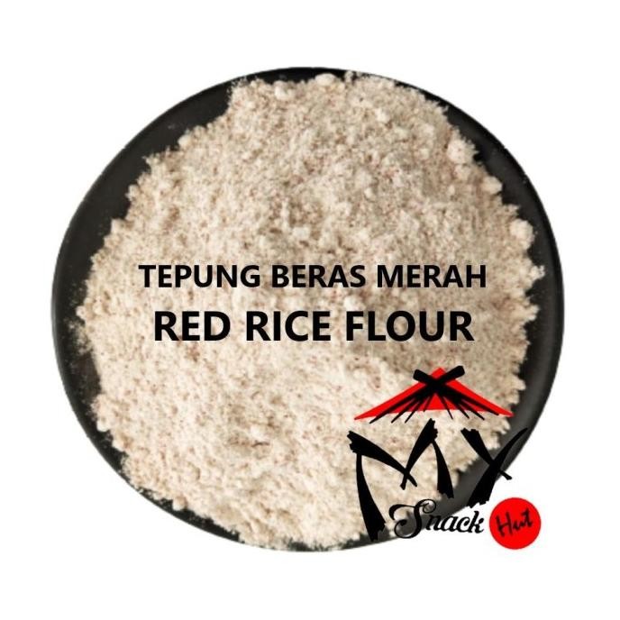 

Terlaris Tepung Beras Merah 100Gr - Bubuk Red Rice Abang Mpasi Organik Murni -