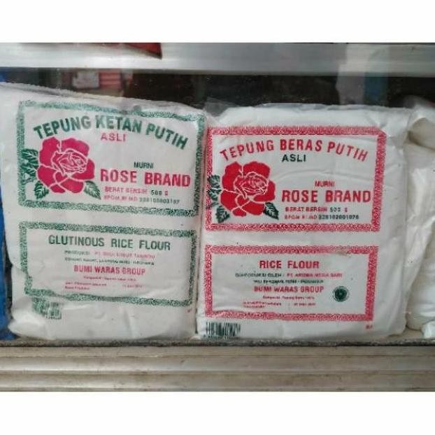 

Terlaris Tepung Beras & Tepung Ketan Rose Brand 500 Gr