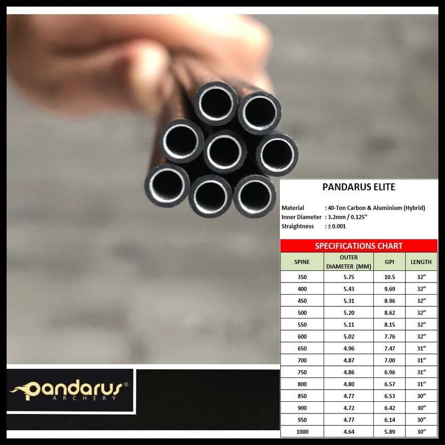 ARROW CARBON HYBRID PANDARUS ELITE X10