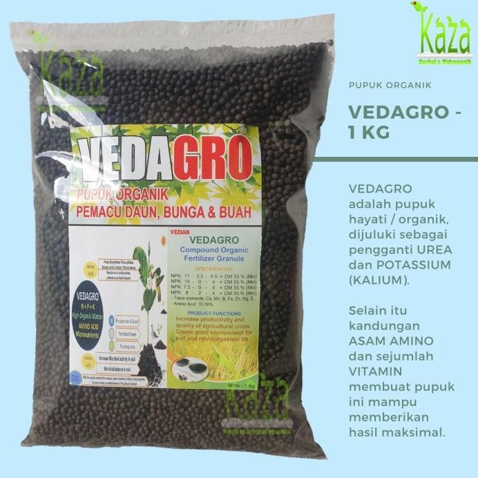 

Terlaris Pupuk Organik Vedagro 1 Kg Hayati Pembenah Tanah Npk Dan Asam Amino