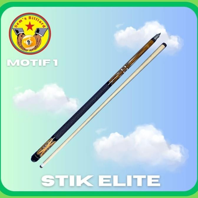Stick Billiard Bola Besar Elite - Stick Elite - Stick Billiard
