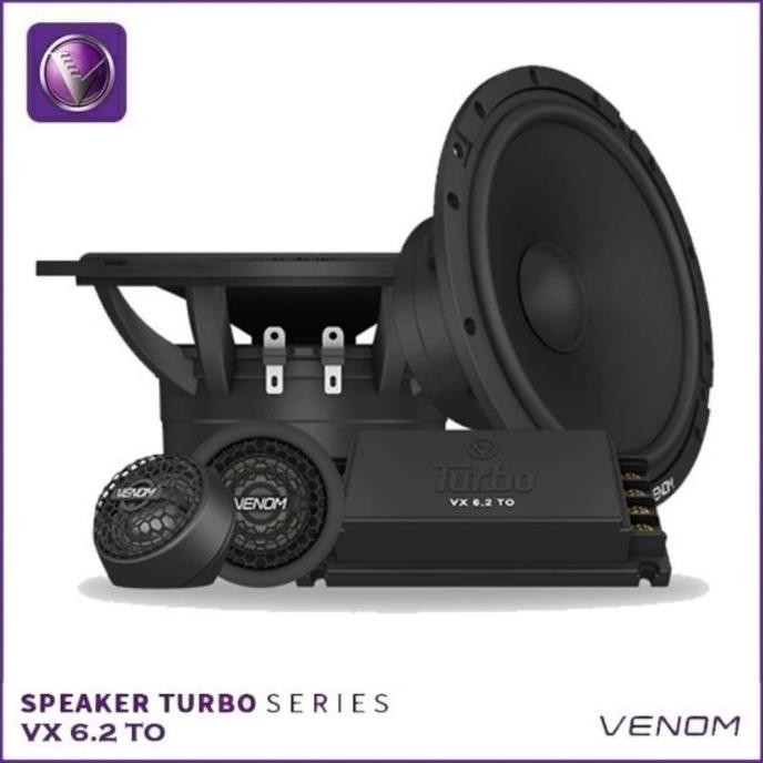 New Speaker Split venom Turbo VX6.2TO Original