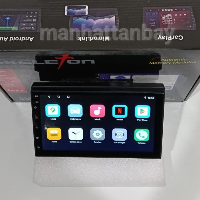 New [RAM 2GB/ROM 32GB] Head Unit Android Skeleton 7 Inch