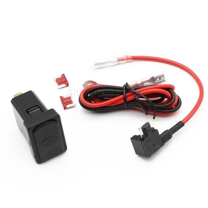 New Pengisi Daya Mobil Cepat Soket USB Ganda Adaptor Pengisi Daya Ponsel Isi Daya Cepat untuk Mitsub