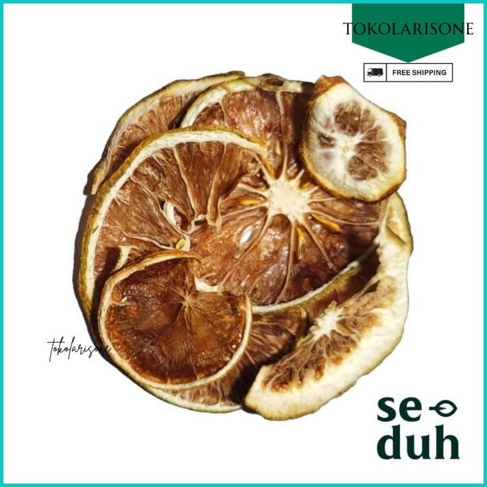 

(GRADE B) DEHYDRATED DRIED LEMON SLICE / BUAH LEMON KERING 8 GRAM