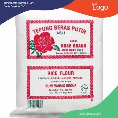 

Terlaris Tepung Beras Rose Brand 500Gr Per Pcs