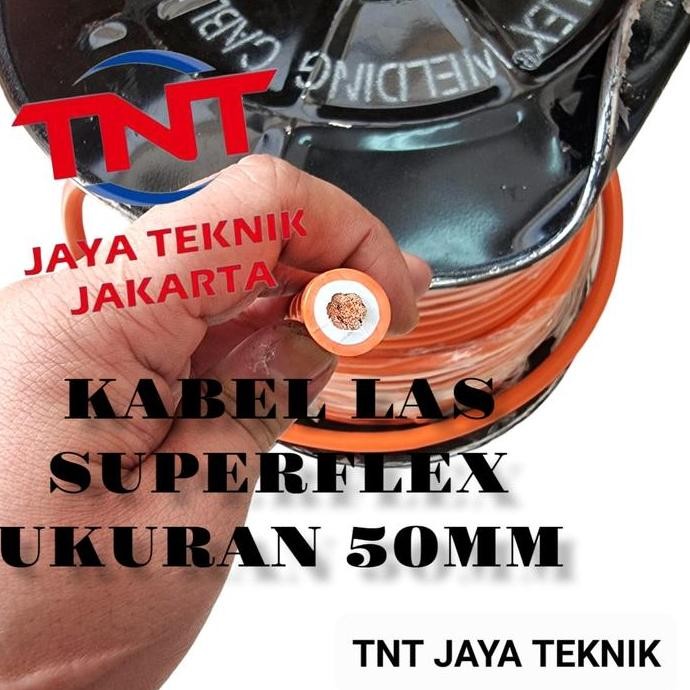 Kabel Las Super Flex 50Mm / Kabel Las Superflex 50 Mm New Stok