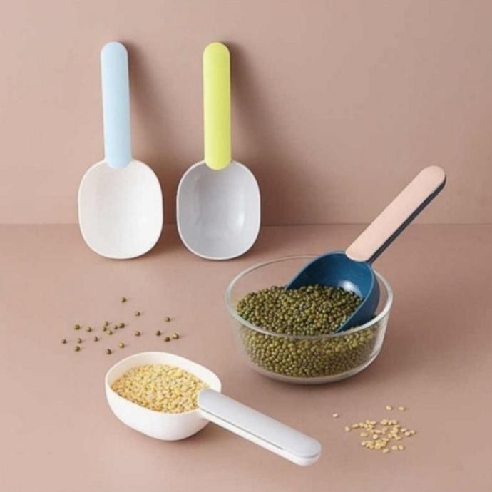 

Terlaris Sendok Takar Beras Klip / Scoop Rice / Sekop Tepung / Sendok Ukur / Pet Food Spoon