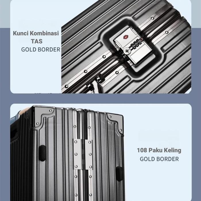 Dream Koper 22Inch 24Inch Free Custom Nama & Logo Tsa Lock Roda 360 M102 Kabin Original Dan Terperca