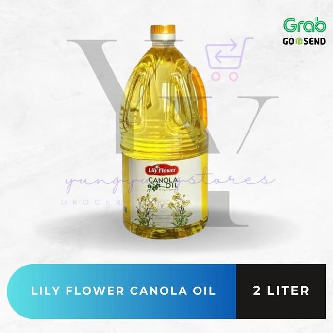 

EXP LAMA MINYAK CANOLA OIL LILY FLOWER 2 LITER
