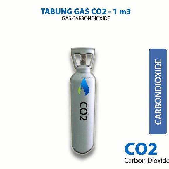 Tabung Gas Co2 Carbondioxide Ukuran 1 M3 Isi 5 Kg New Stok