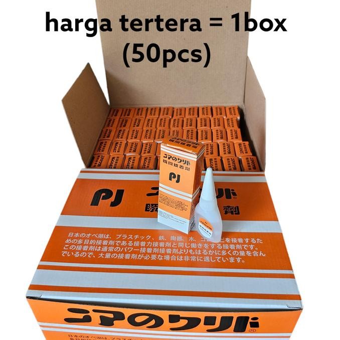 

LEM KOREA SUPER GLUE PJ per50pc Lem serbaguna