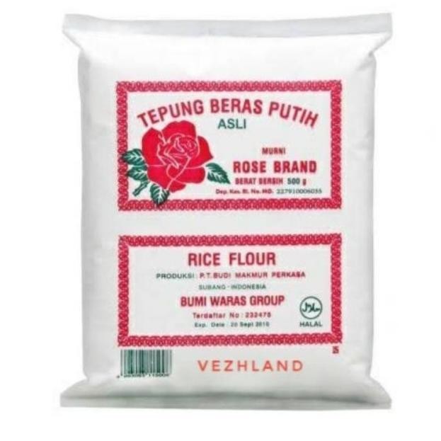 

Terlaris Tepung Beras Rose Brand 500Gr Dus