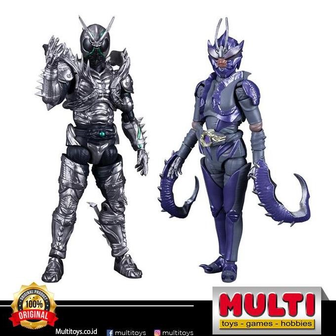 SHODO-XX KAMEN RIDER SHADOWMOON & MANTIS MUTANT SET 83629