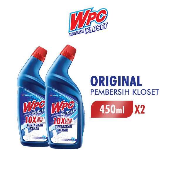 WPC Pembersih Porselen Biru Botol 450 ml x2
