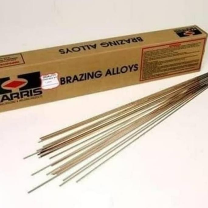 Paket 100 Pcs Perak Las Kawat Las Tembaga Ac Merk Harris New Stok