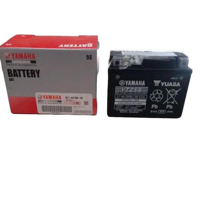 TERBARU - Accu Kering YAMAHA YTZ5S Accu Motor Mio J Vixion Motorcycle battery