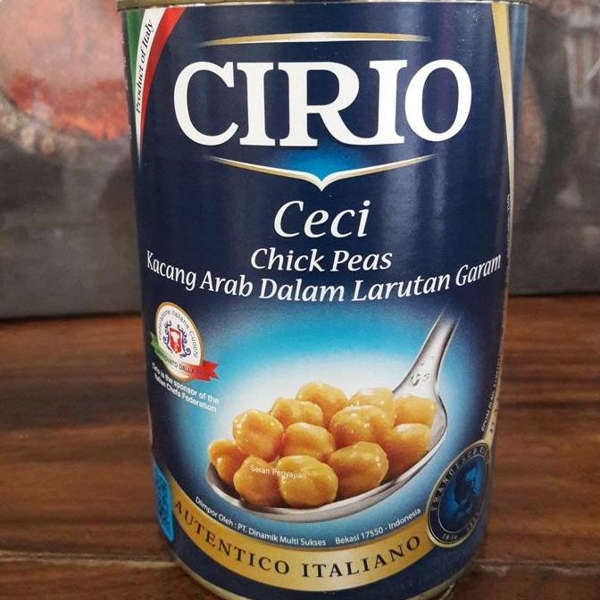 

populer] CIRIO Ceci Chick Peas 400g / Kacang Arab Dalam Larutan Garam