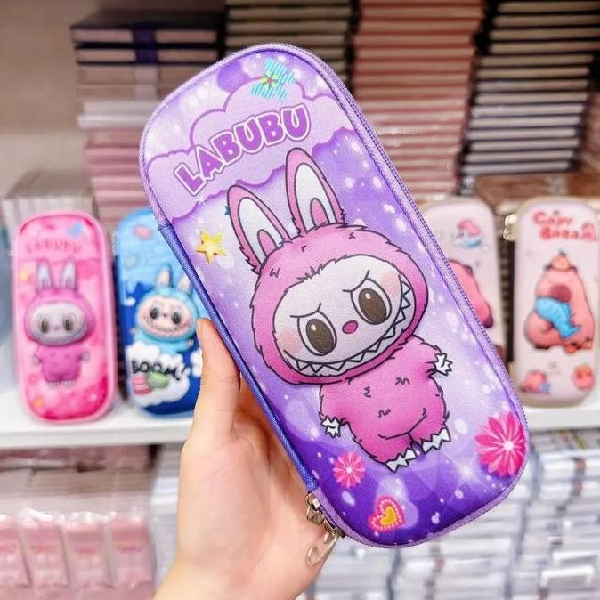 

ASB HM36 Tempat Pensil Anak Motif 3D Kotak Pensil Anak Kartun Bahan EVA