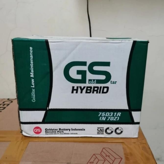 Aki Kijang / GS Hybrid N70Z Goldstar 12V 80Ah / Aki L300 Phanter dll