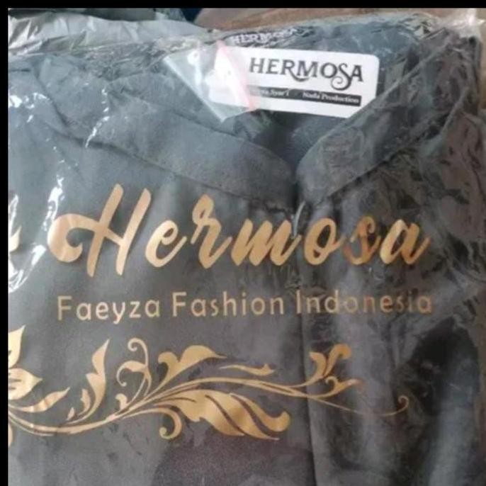 gamis wanita polos abu tua-gamis polos premium murah-gamis syari murah