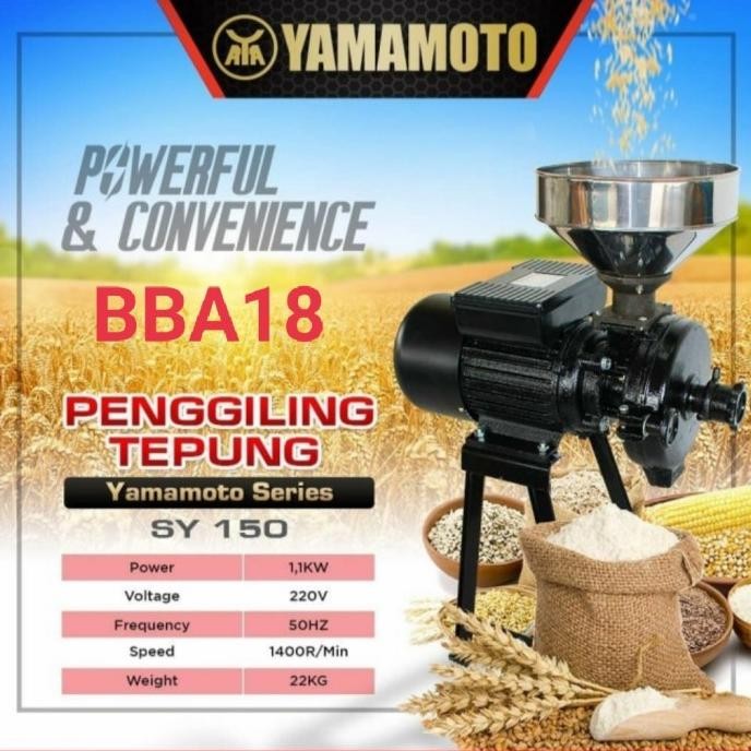 

Terlaris Sy150 Mesin Giling Kopi Beras Tepung Coffee Grinder Yamamoto Sy 150 Terlaris
