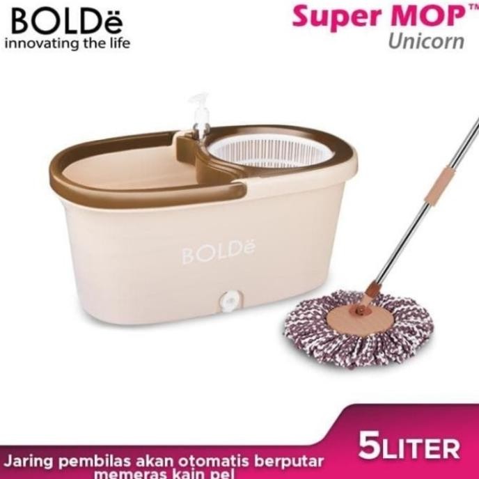 BEBAS ONGKIR - Super Mop Bolde/Bolde Super Mop/Pel Bolde Super Mop Unicorn