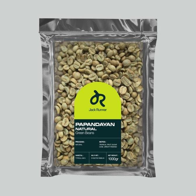 

ready stock Papandayan NATURAL GREEN BEANS