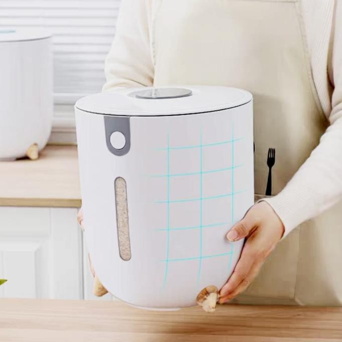 

Terlaris Ks Dispenser Beras Kacang Tepung Modern Kedap Udara Anti