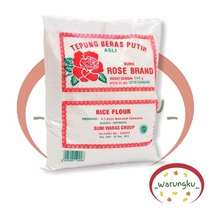 

Terlaris Grosir Tepung Beras Rose Brand 20 X 500Gr Bahan Kue
