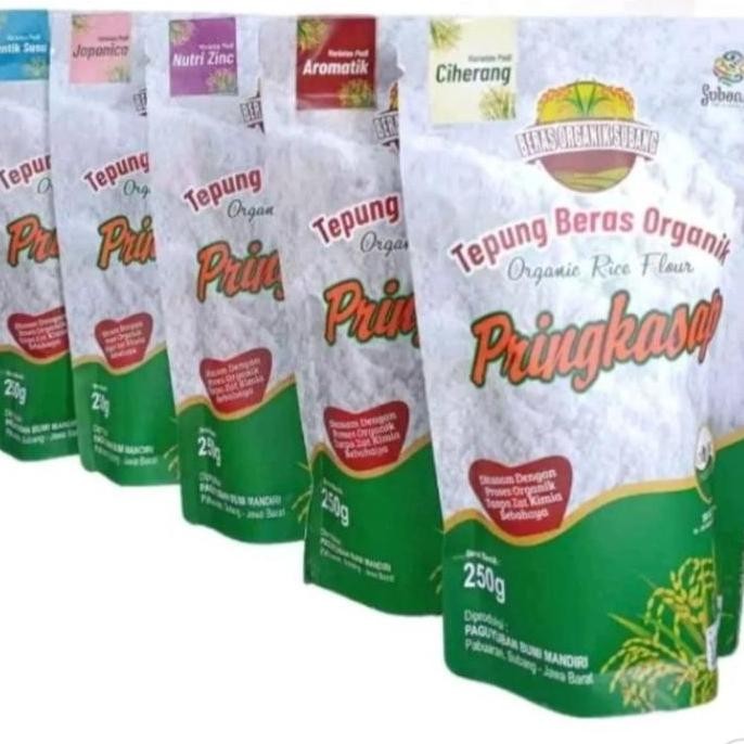 

Terlaris Tepung Beras Putih Organik Pringkasap 250Gr