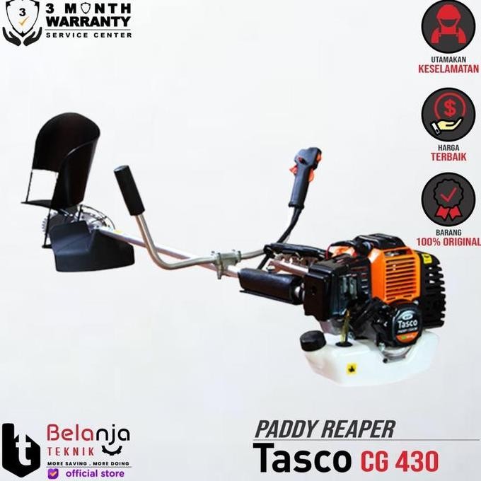 

Terlaris Tasco Mesin Pemotong Padi Cg 430 Paddy Reaper Cg430 Penuai Padai Asli