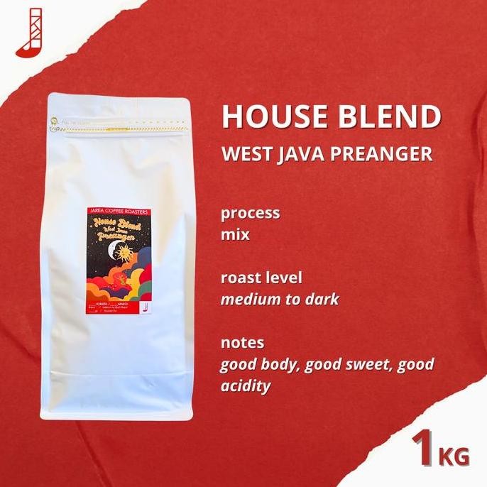 

ready stock Kopi House Blend Java Preanger 1kg | Premium Roasted Coffee