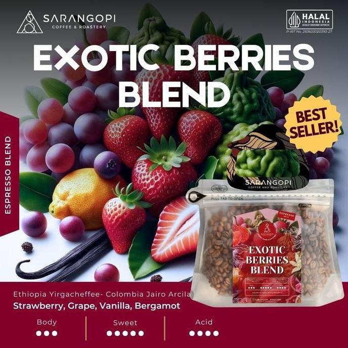 

ready stock Exotic Berries Special Blend Sarangopi Roastery - Espresso Blend