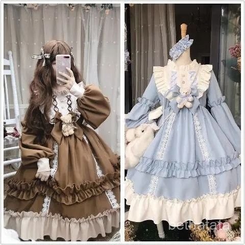 Spring Lolita Dress Full Set Japanese Style Cute Lolita Student Dress lolita Soft Girl Dress Princes