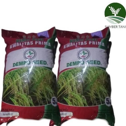 

Terlaris Benih Padi Dempo Seed Varietas Inpari 42 Ukuran 5 Kg Ori 100%