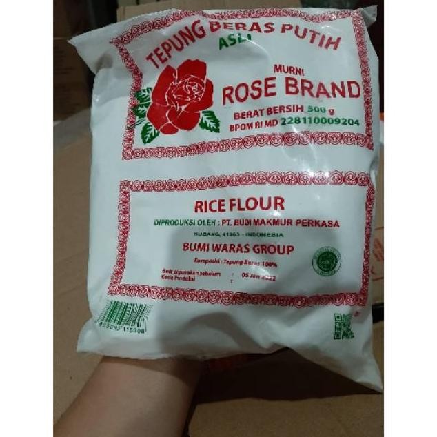 

Terlaris Tepung Beras Putih Rose Brand 500 Gram