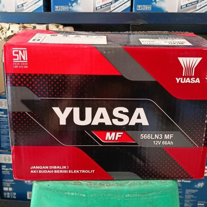 Aki Innova Reborn/ Yuasa MF 566LN3/ LN3 / 58024/ Aki Fortuner VRZ