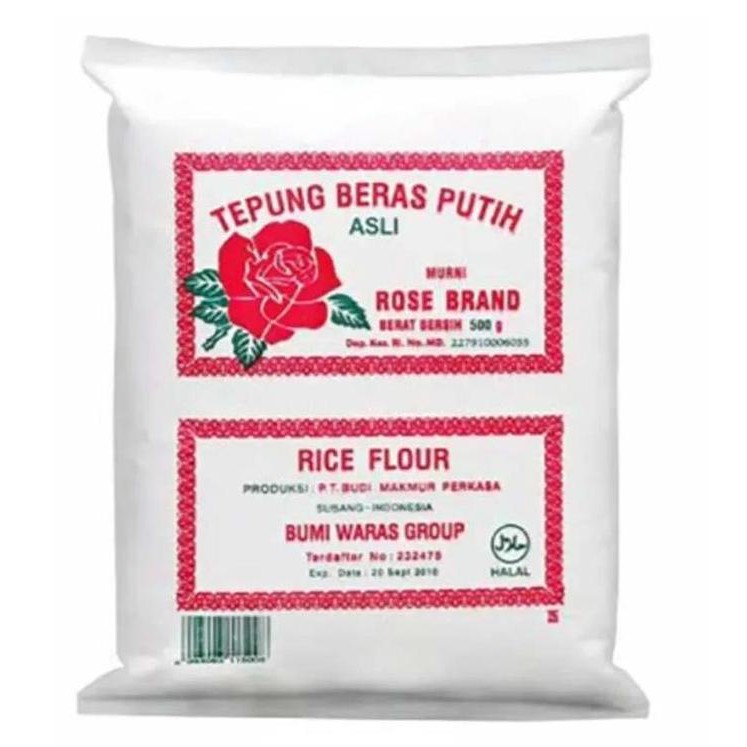 

Terlaris Tepung Beras Rose Brand 500Gr