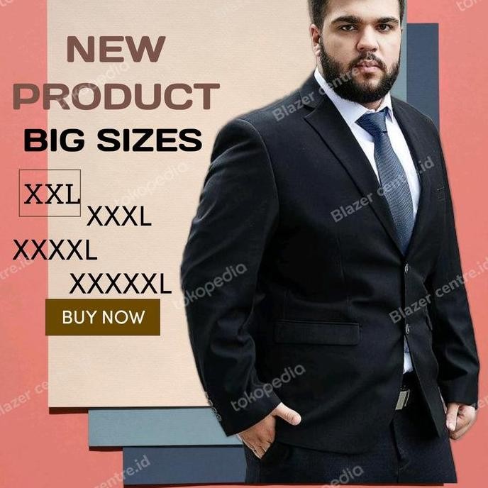JAS PRIA BIG SIZE / JAS PRIA BIG SIZE JUMBO / JAS BLAZER PRIA BIG SIZE murah
