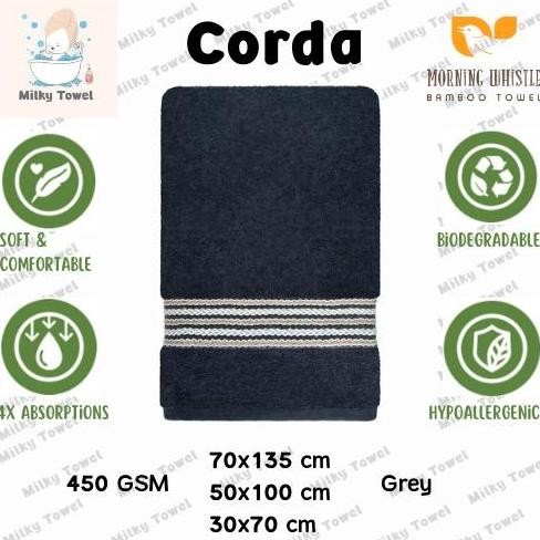 handuk terry palmer corda 60x120cm by terry palmer