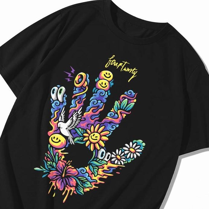 ready stock T-shirt Fourtwnty - Artwork LOGO 2024